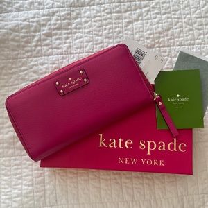 Pink Kate Spade Wallet